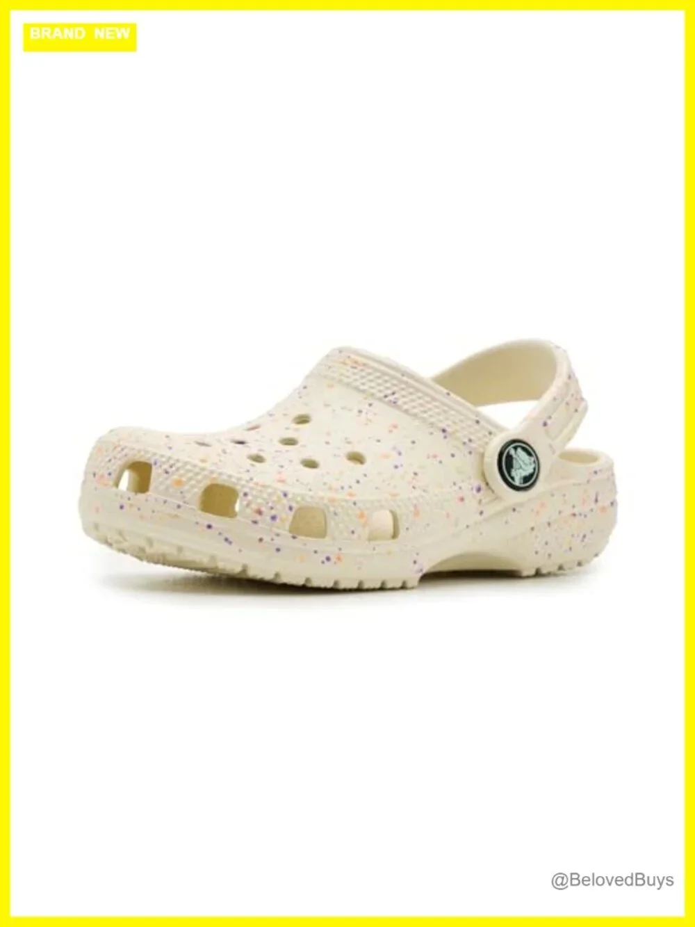 Kids Marbled Clog Slip-On Water Shoes with Ventilation Ports